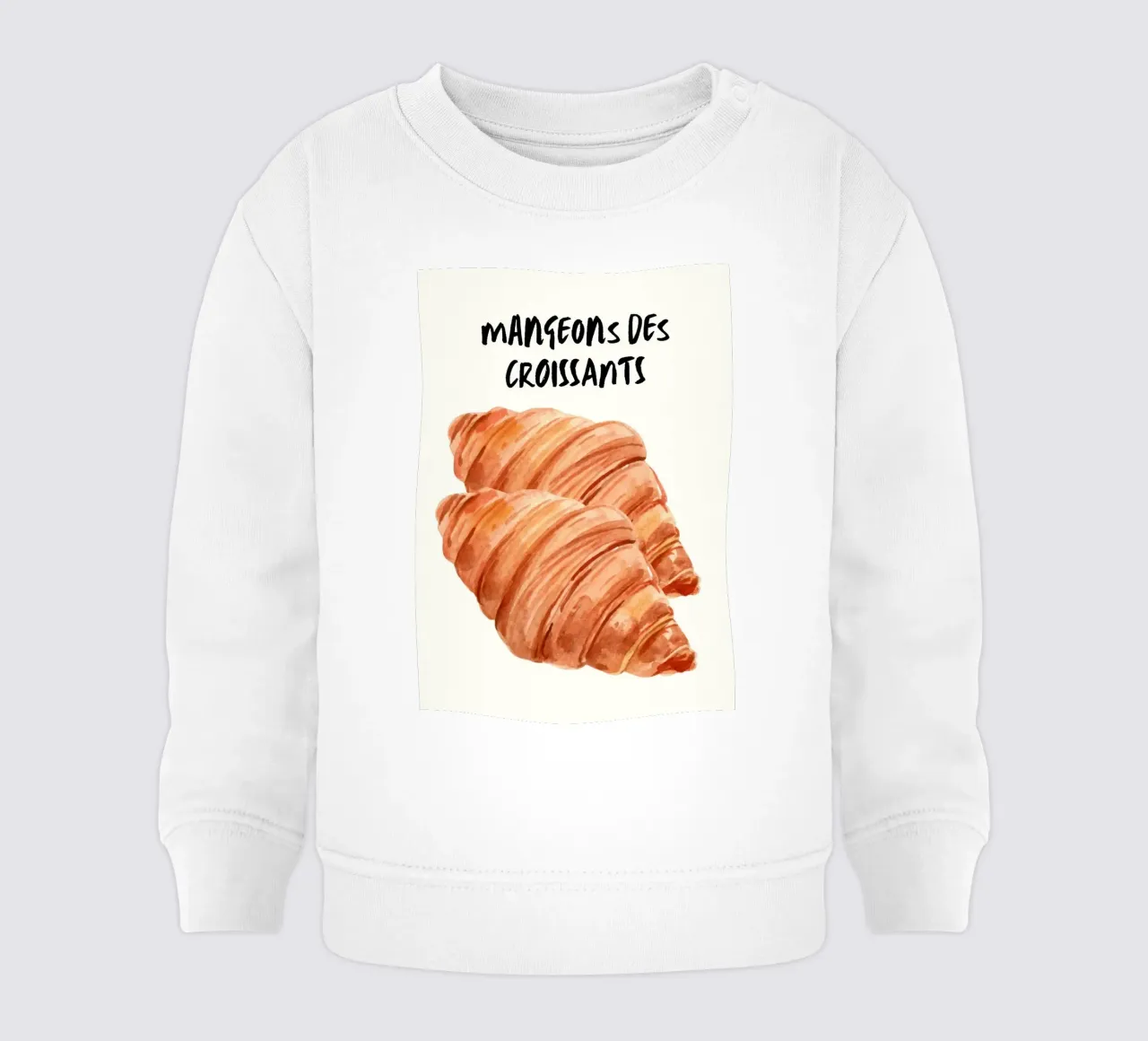 Mangeons Des Croissants felpa neonato da Tory