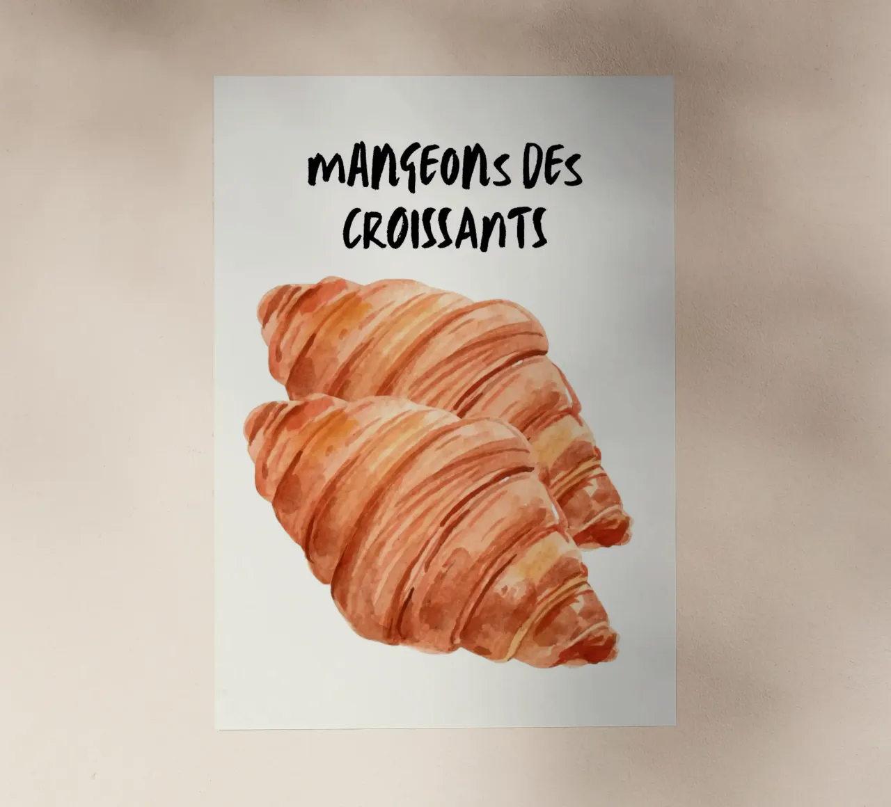 Mangeons Des Croissants pellicola backlit da Tory