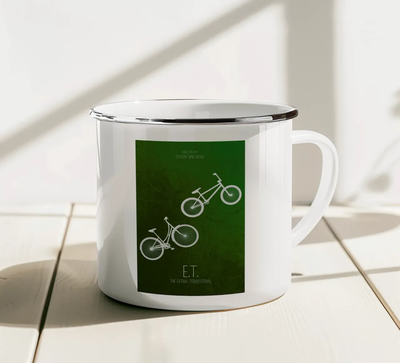 E.T. tazza in smalto da Calm The Ham