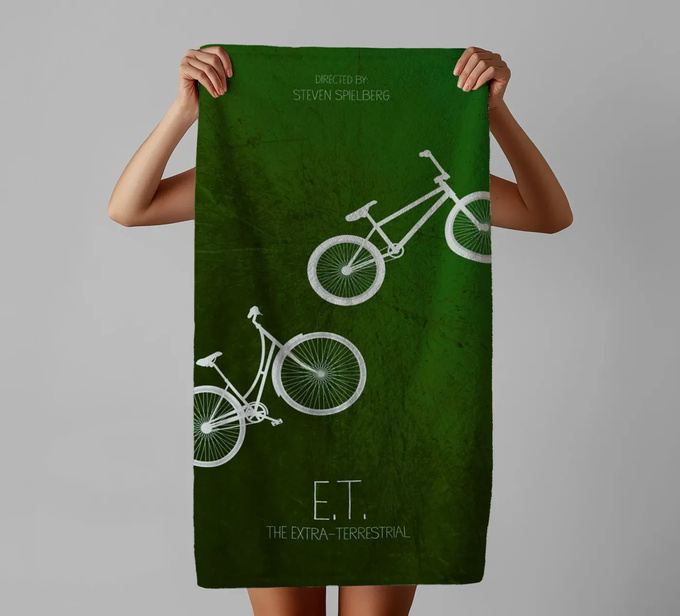 E.T. towel by Calm The Ham