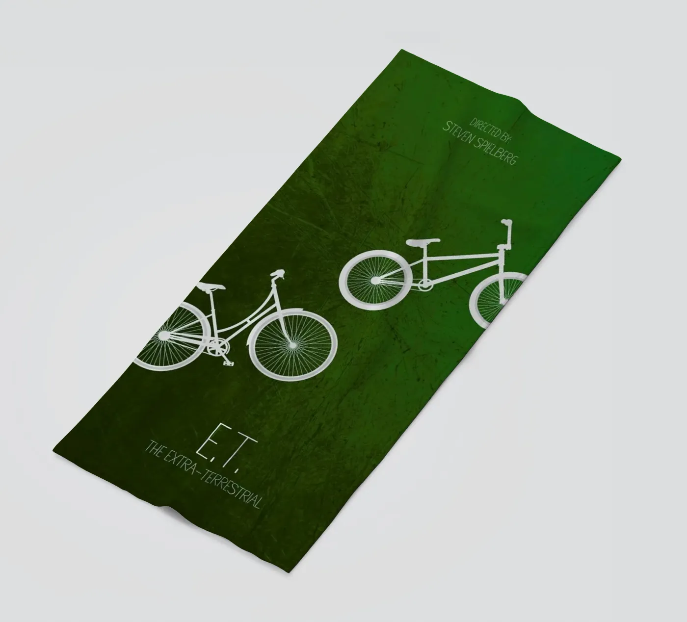 E.T. beach towel by Calm The Ham
