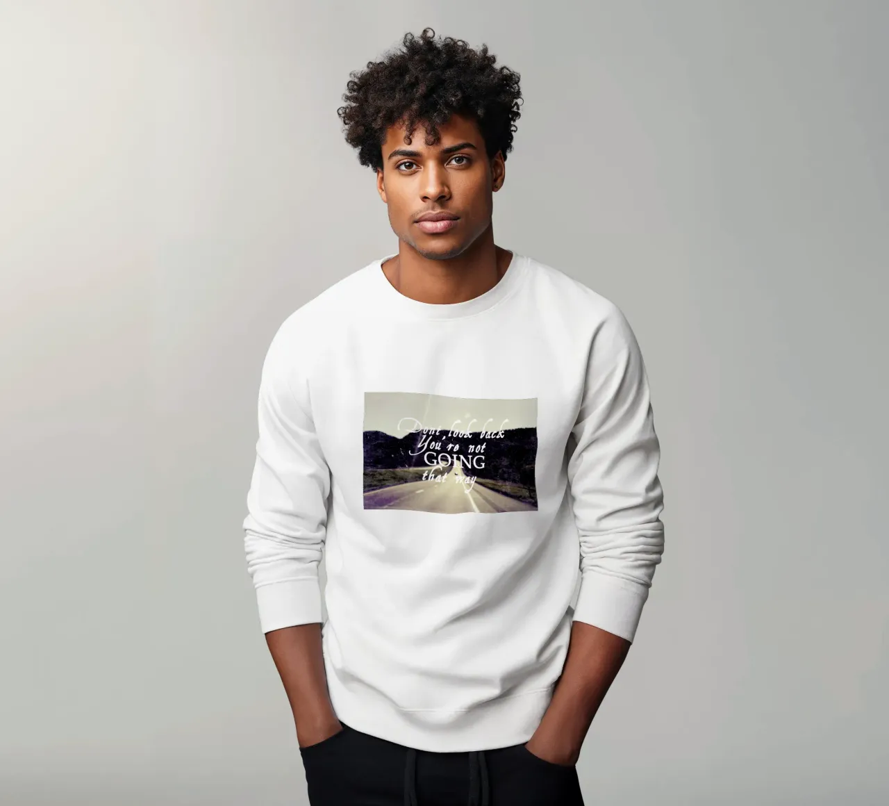 Dont Look Back felpa da Vintage Skies