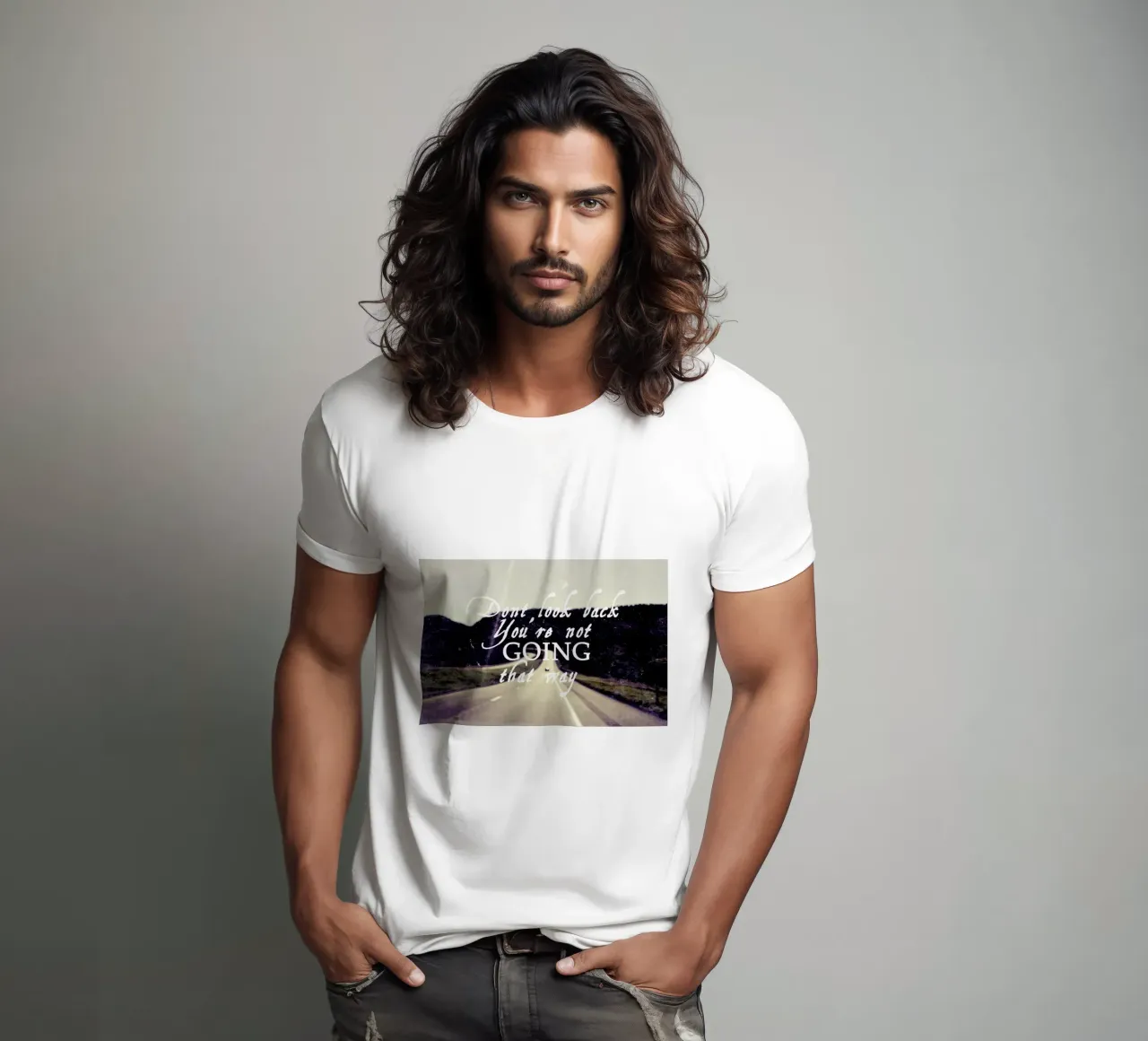 Dont Look Back t-shirt da Vintage Skies