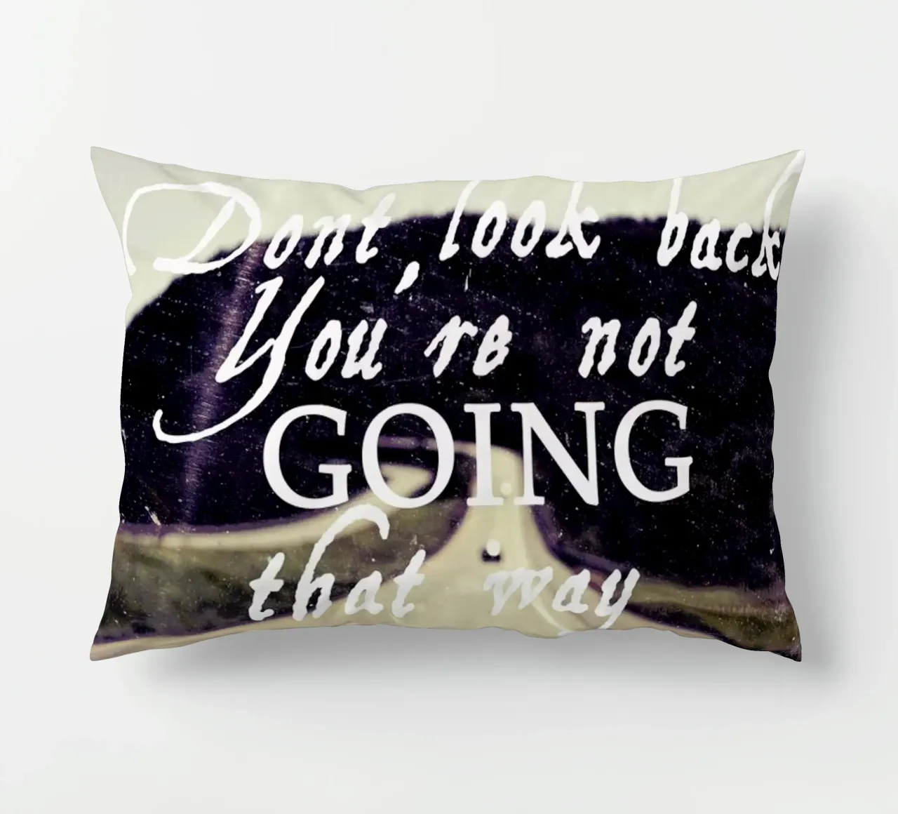 Dont Look Back cuscino da Vintage Skies