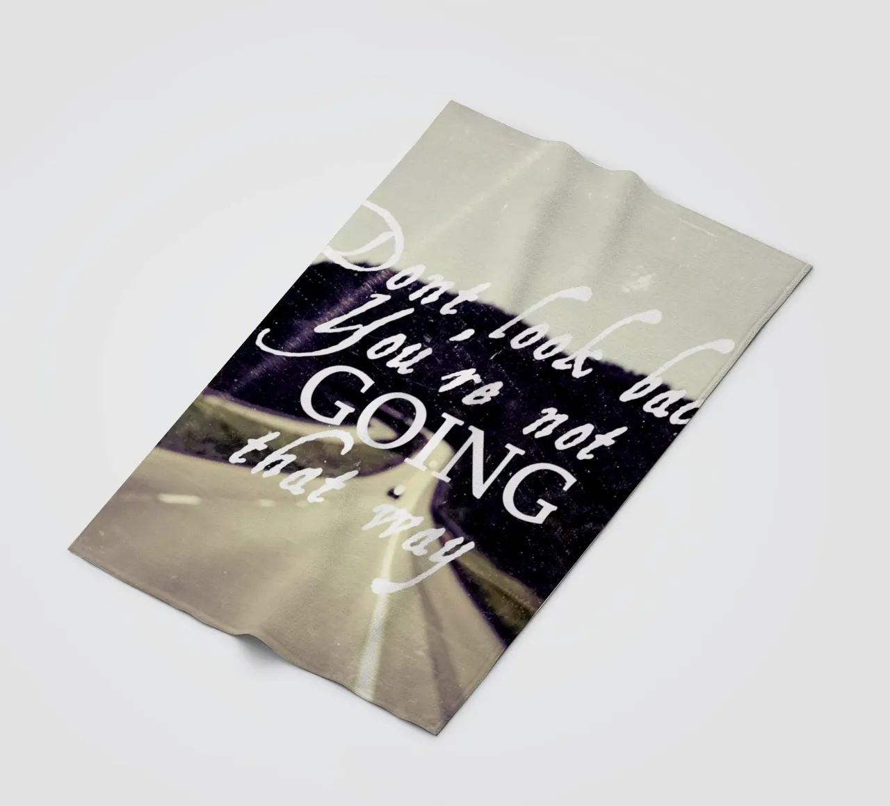 Dont Look Back coperta in pile da Vintage Skies