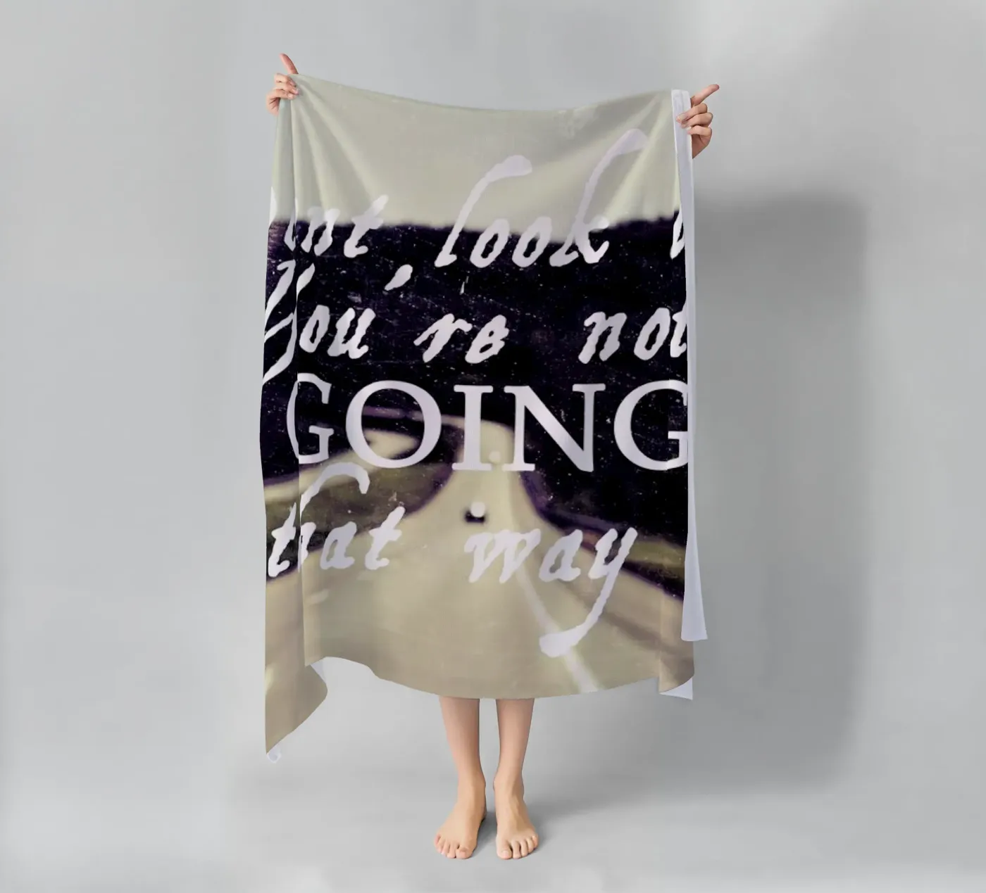 Dont Look Back telo mare da Vintage Skies