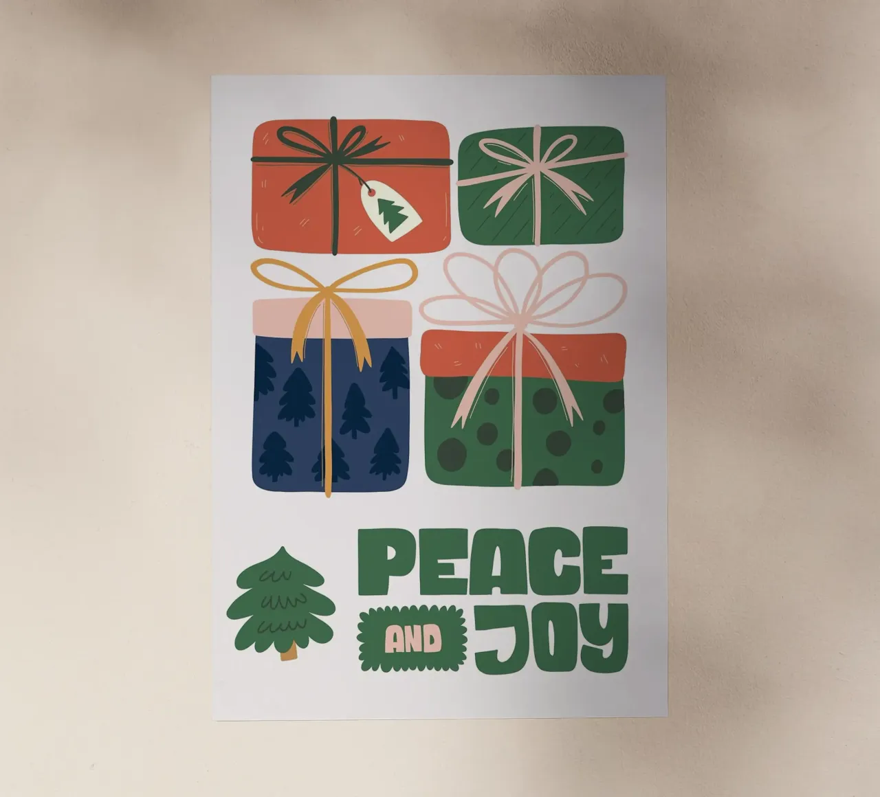 Buon Natale pellicola backlit da Tory