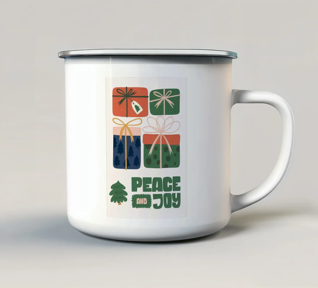 Buon Natale tazza in smalto da Tory
