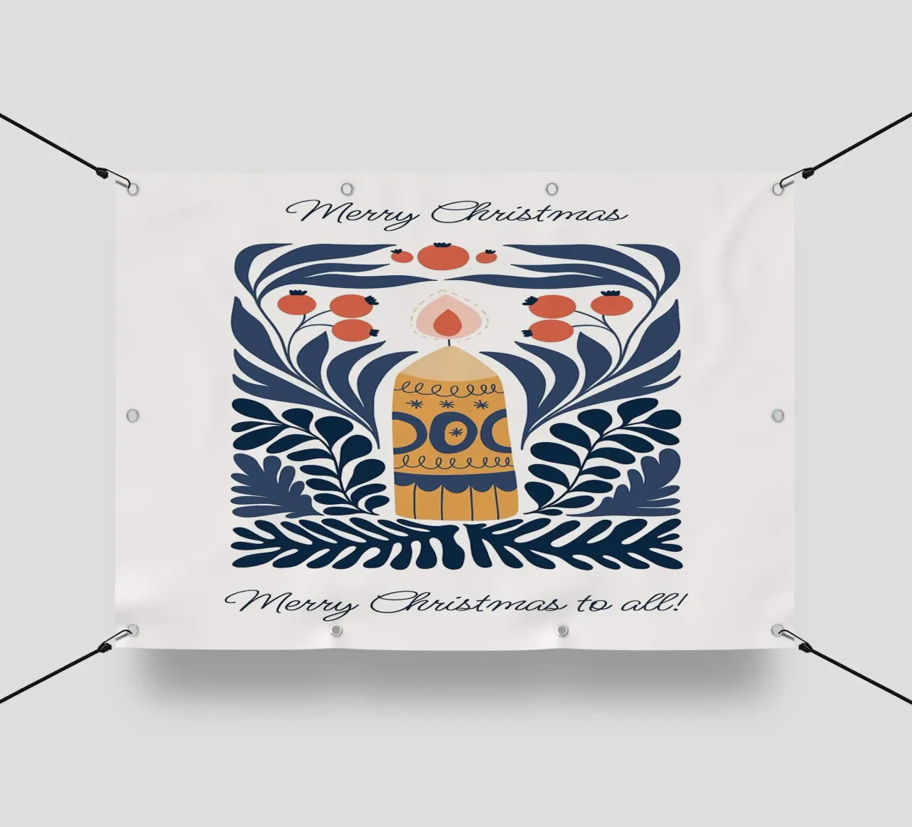 Buon Natale telo in pvc da Tory