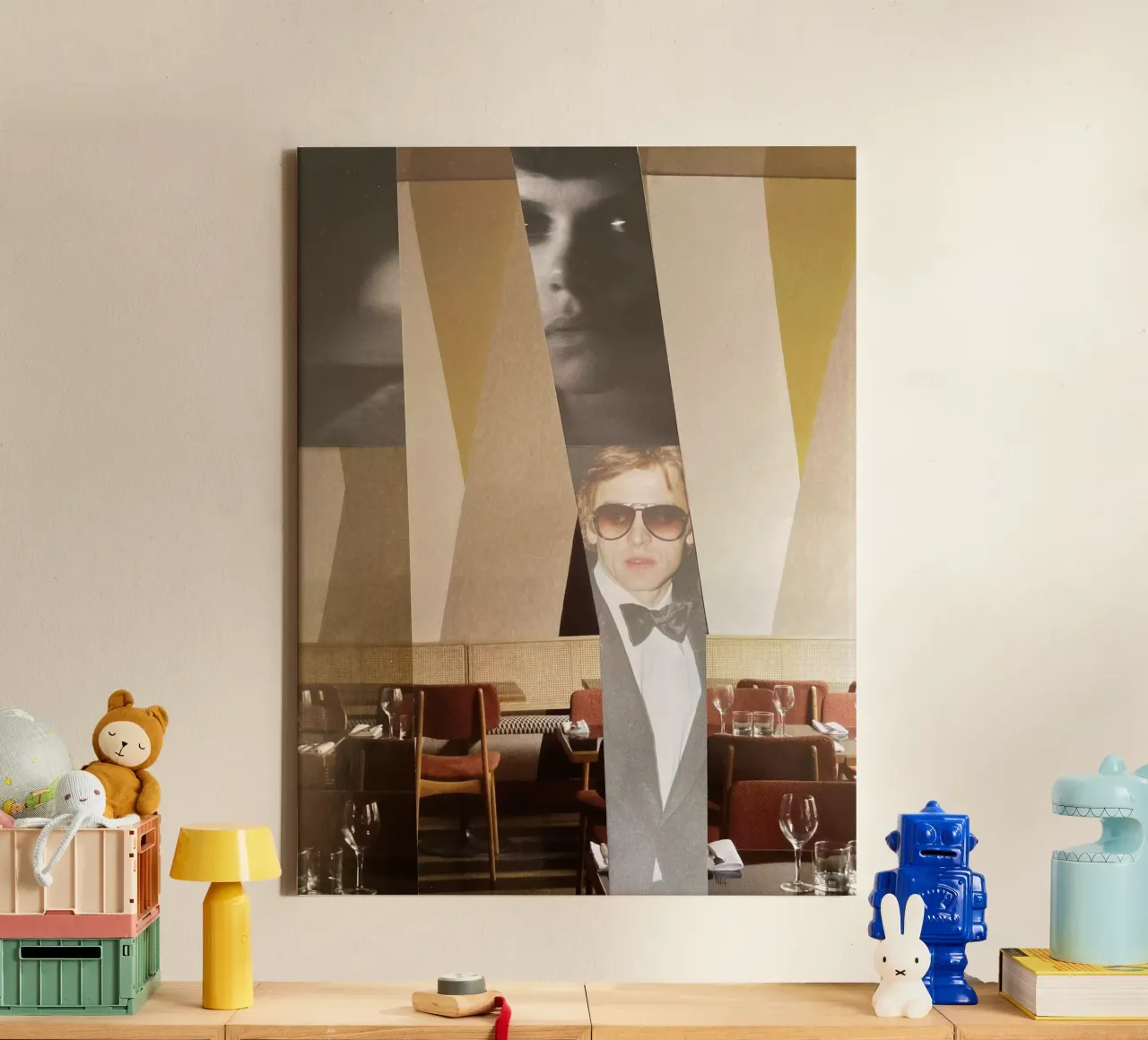 Recensione tela con Cornice a cassetta da dekonstruktiv