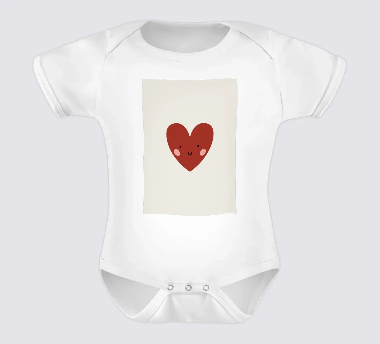 L'amore body neonato maniche corte da Tory
