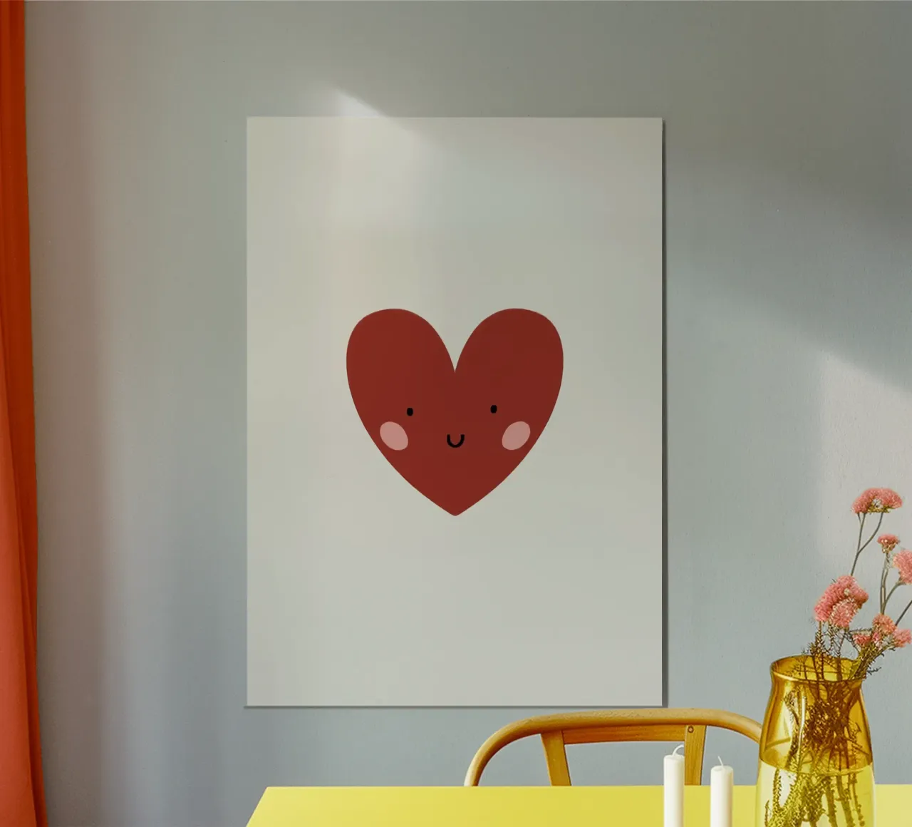 L'amore alluminio dibond da Tory