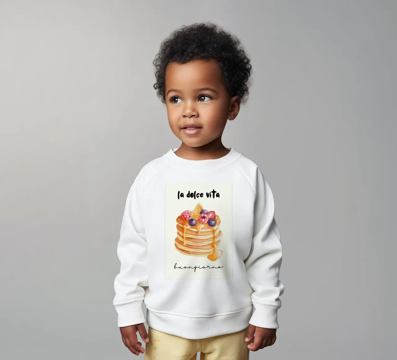 La Dolce Vita Pancake Stack felpa neonato da Tory