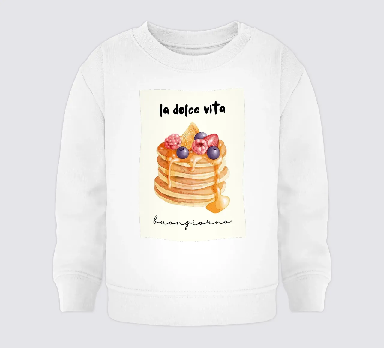 La Dolce Vita Pancake Stack felpa neonato da Tory