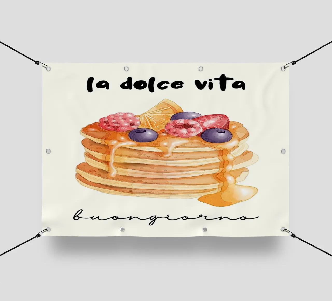 La Dolce Vita Pancake Stack telo in pvc da Tory