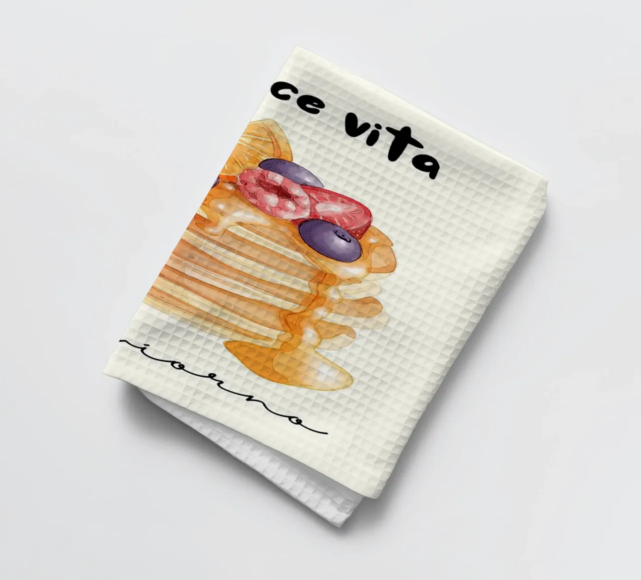 La Dolce Vita Pancake Stack canovaccio da cucina da Tory