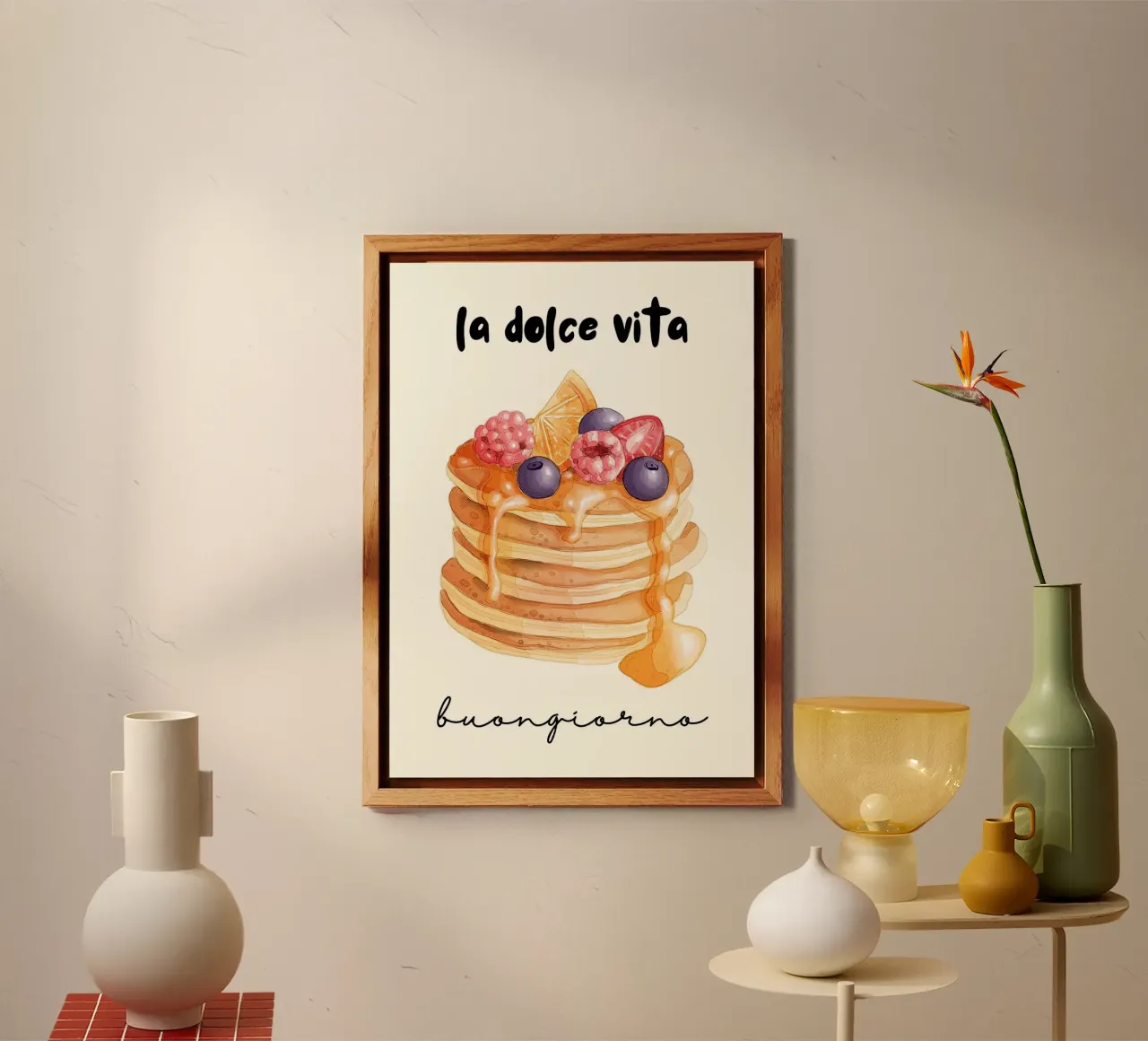 La Dolce Vita Pancake Stack alluminio dibond da Tory