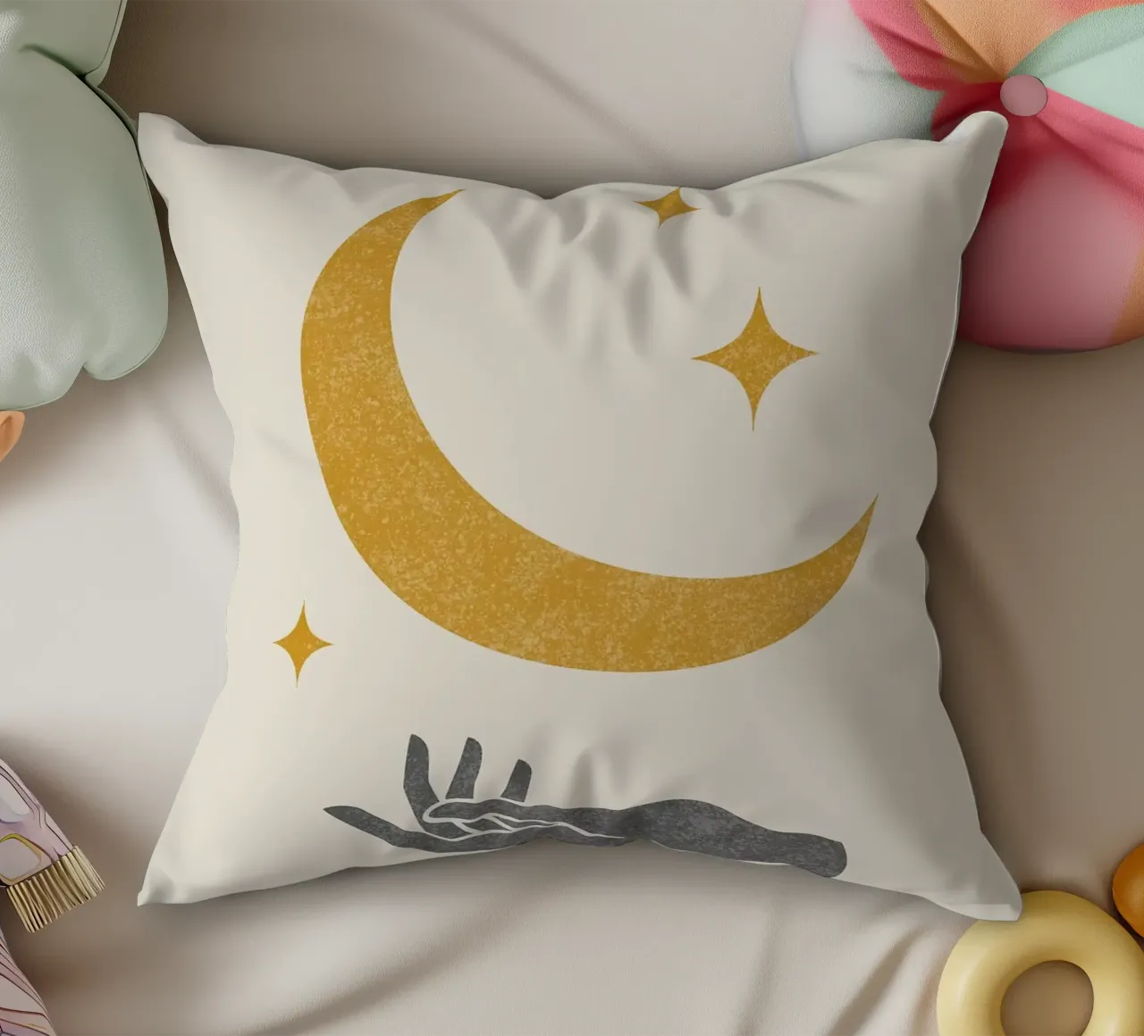 Mano al chiaro di luna cuscino da Tory