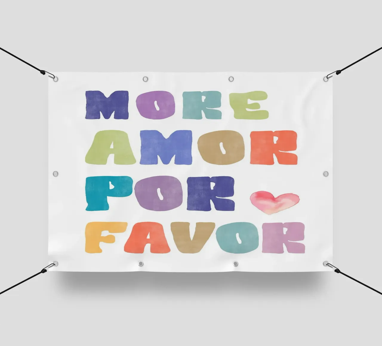 Più amore per favore telo in pvc da Tory