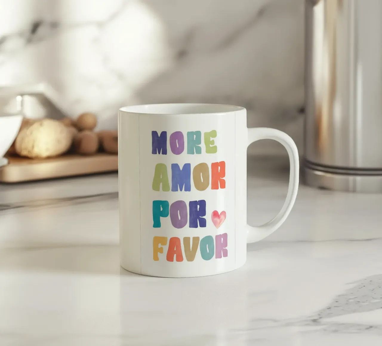 Più amore per favore tazza in ceramica da Tory