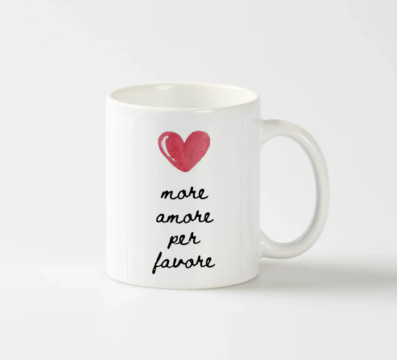 Più amore per favore tazza in ceramica da Tory