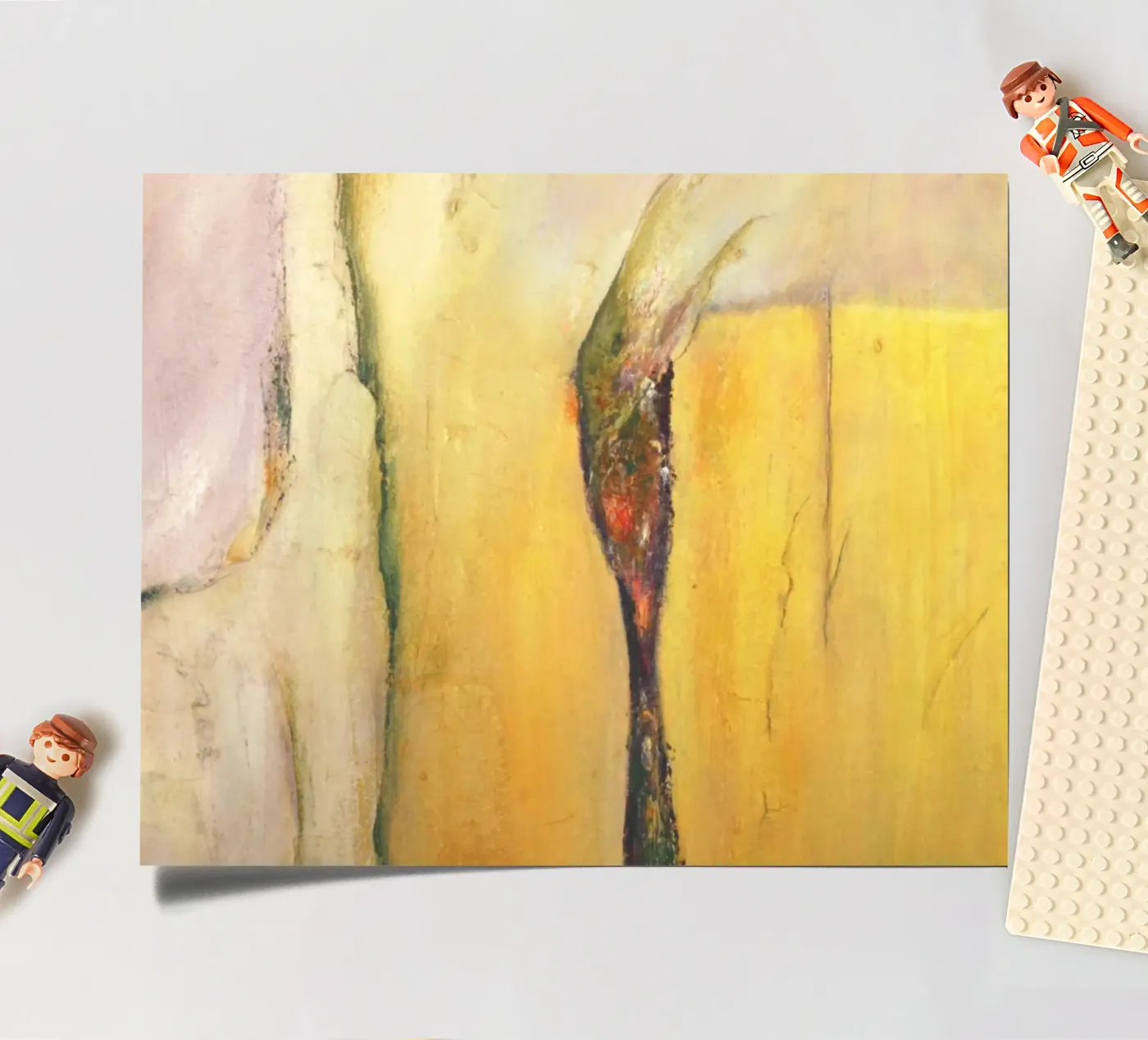 Yellow I sticker sheet by Anita Gewald