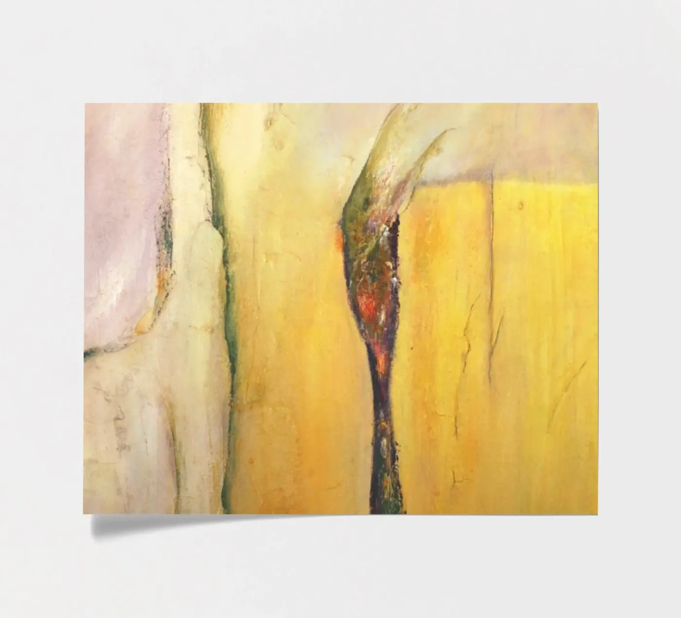 Yellow I sticker sheet by Anita Gewald