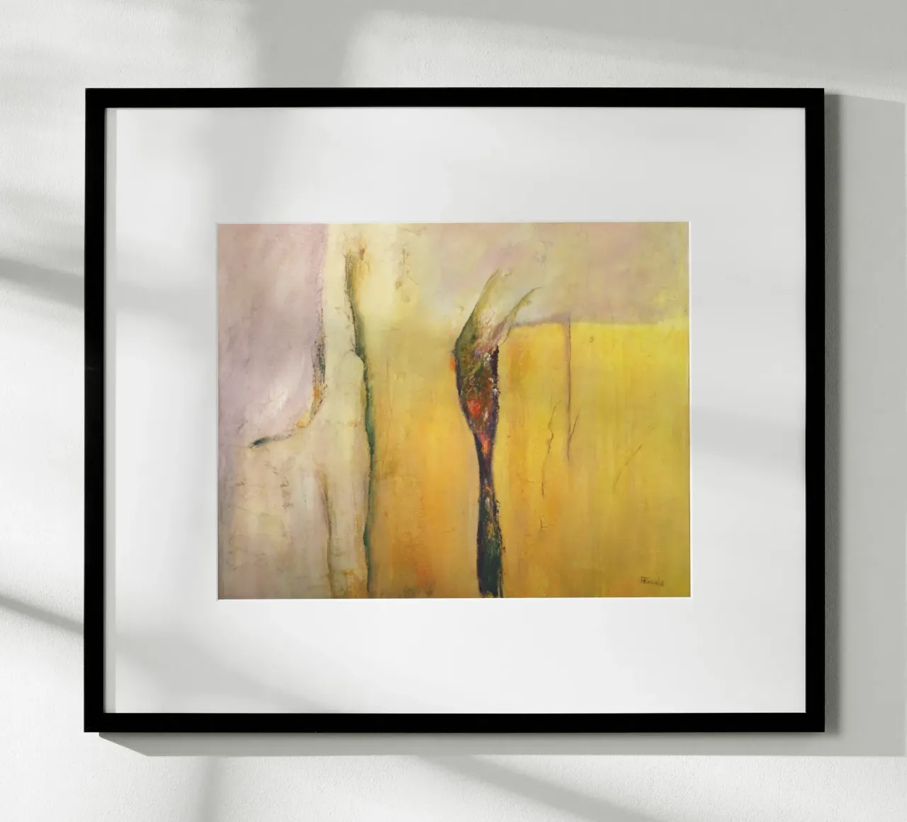 Yellow I poster da Anita Gewald