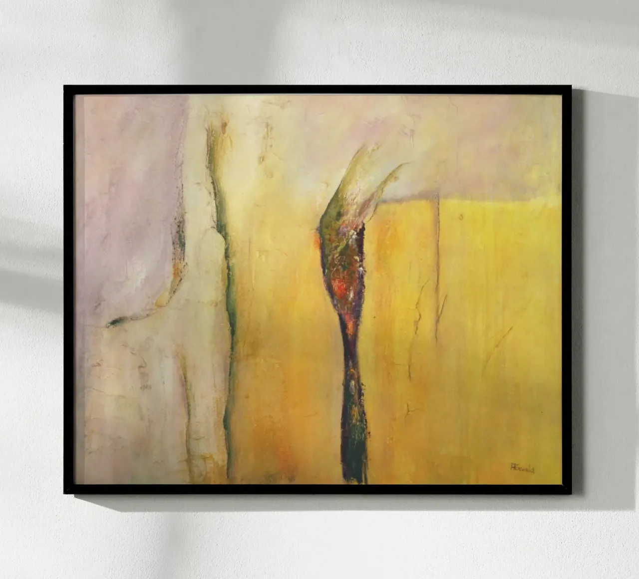 Yellow I poster da Anita Gewald