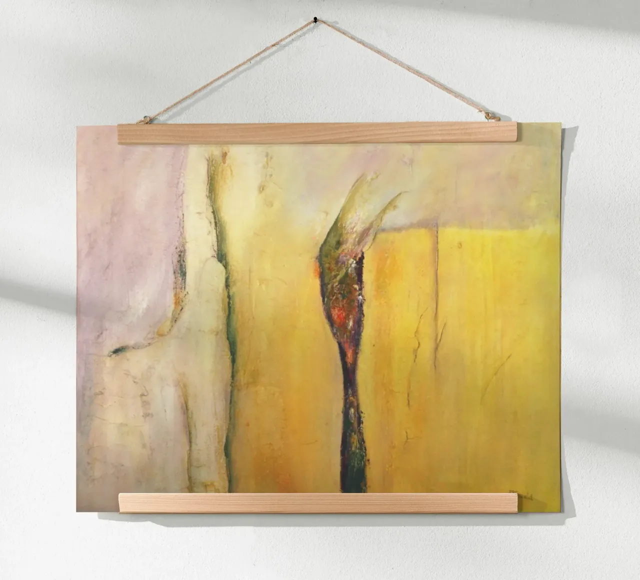 Yellow I poster da Anita Gewald