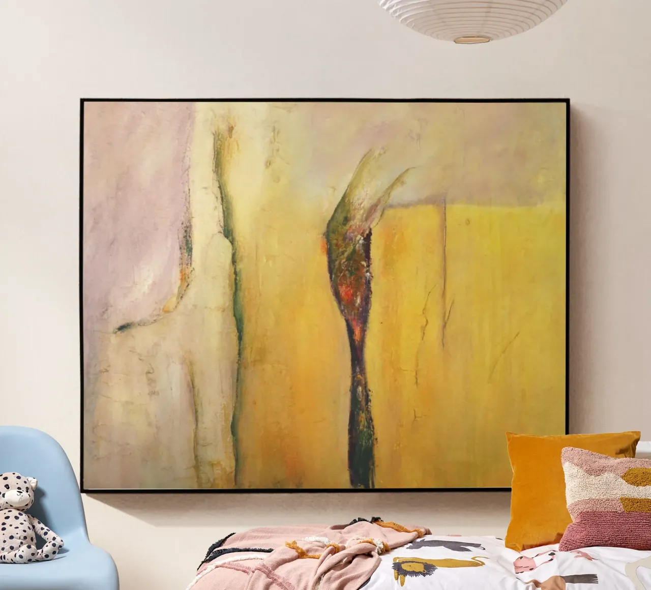 Giallo I plexiglass da Anita Gewald