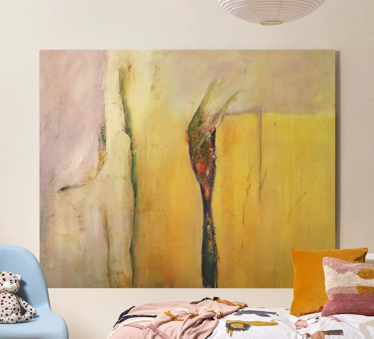 Giallo I plexiglass da Anita Gewald