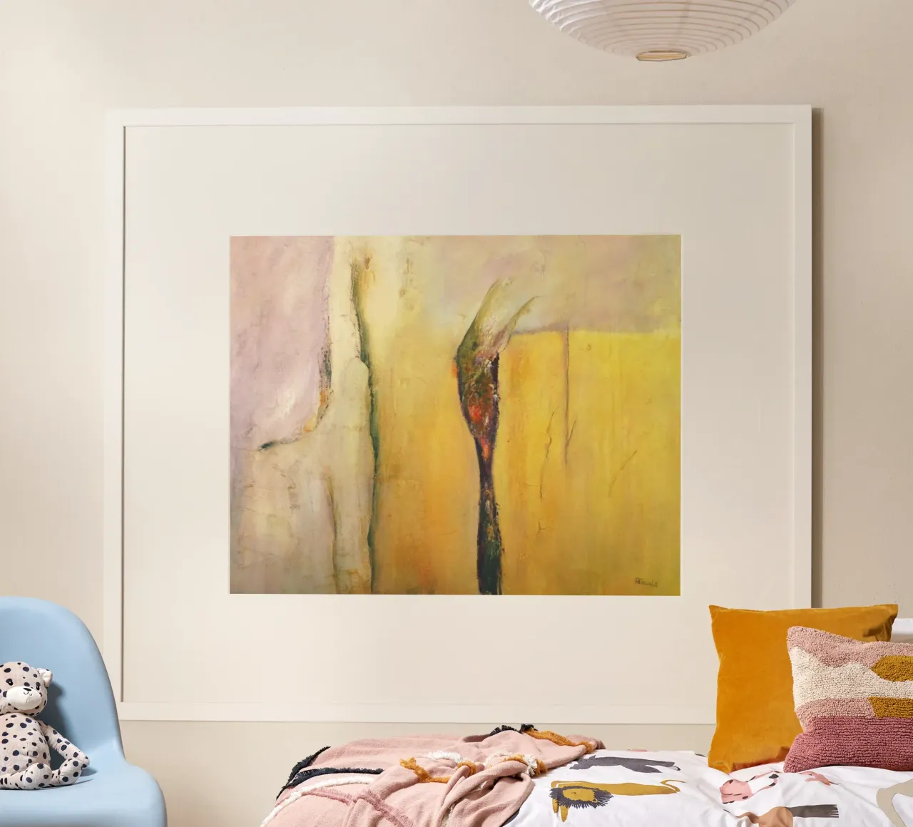 Giallo I carta hahnemühle da Anita Gewald
