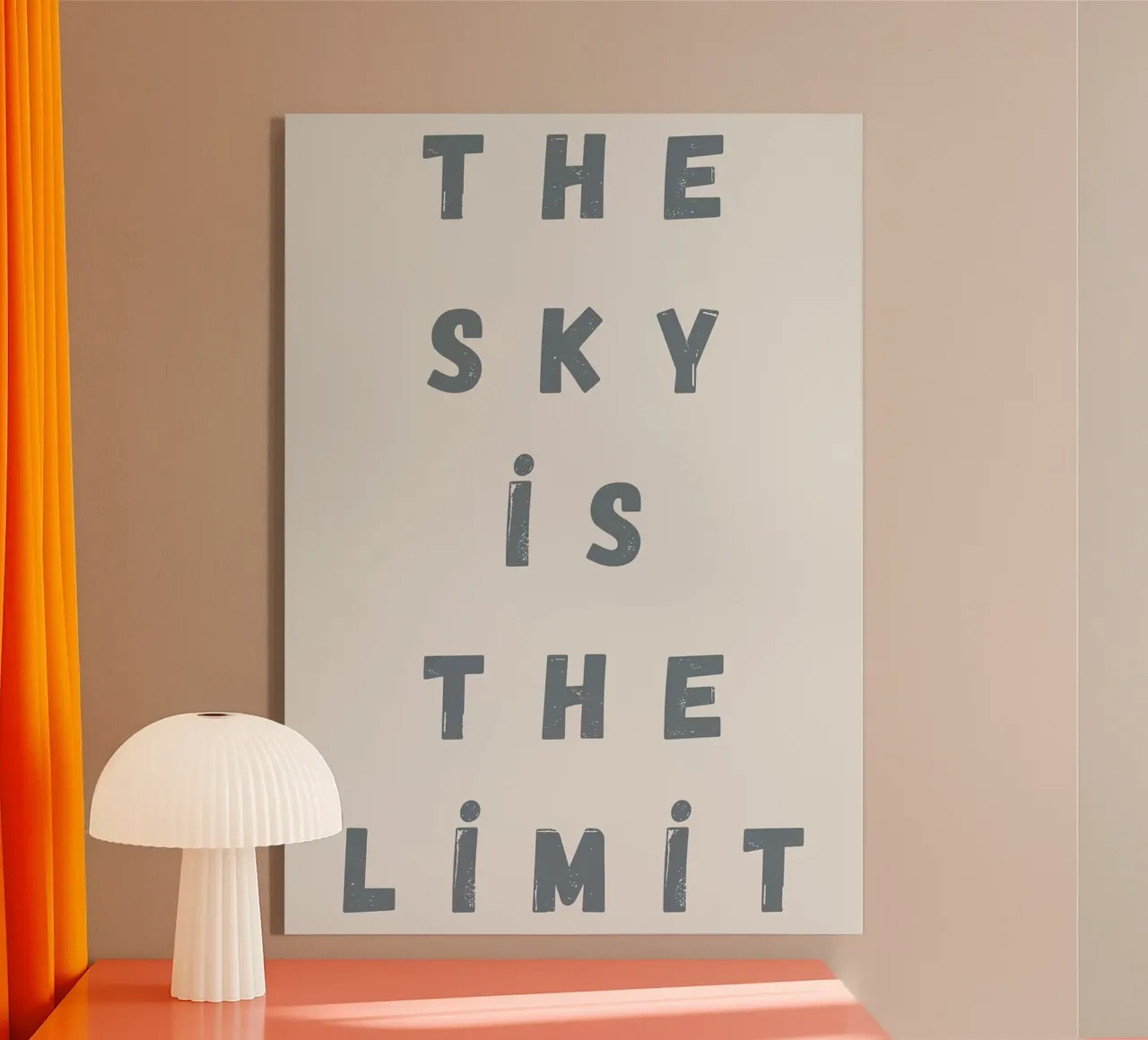 Il cielo è il limite plexiglass da bazi