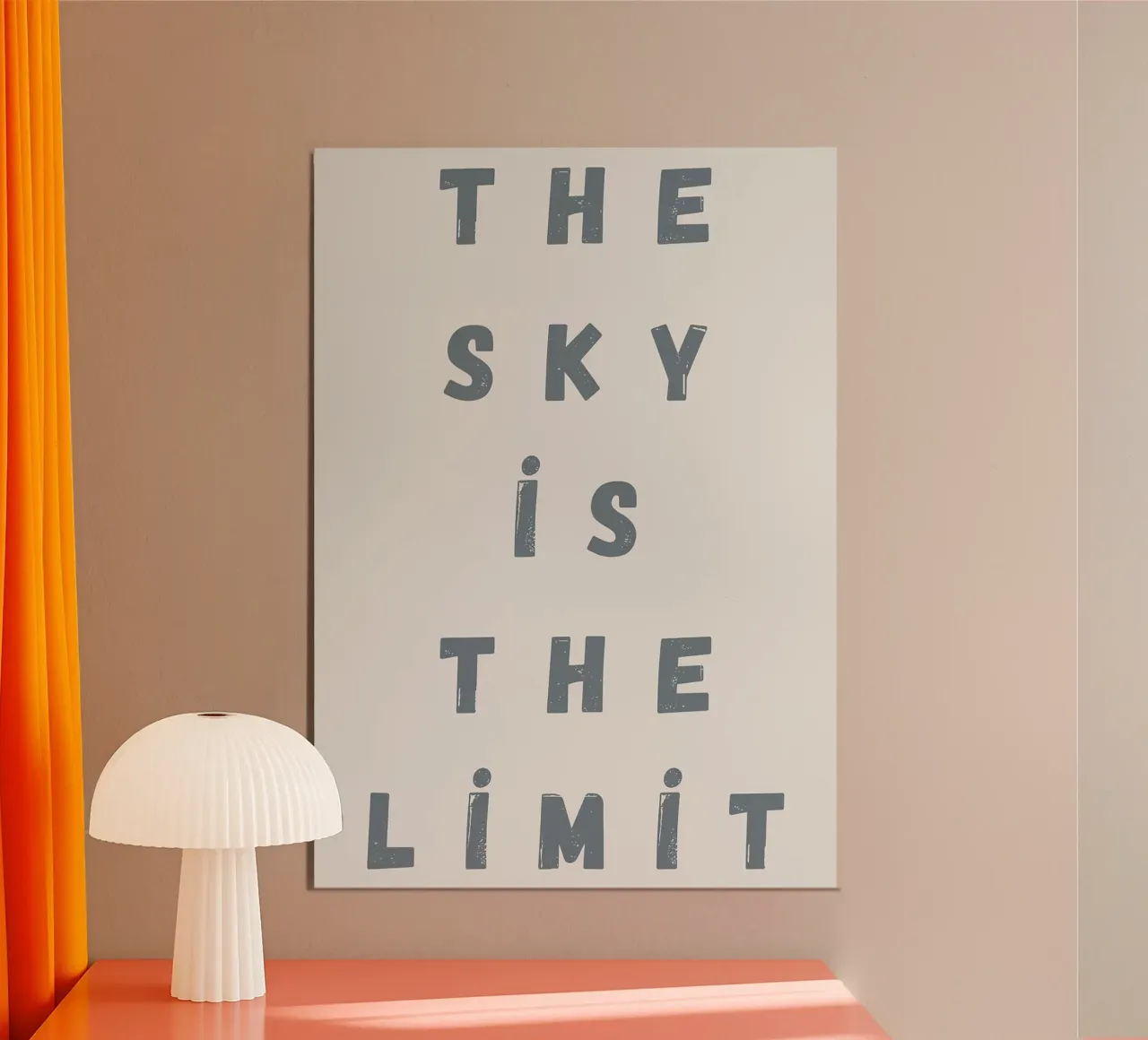 Il cielo è il limite poster da bazi