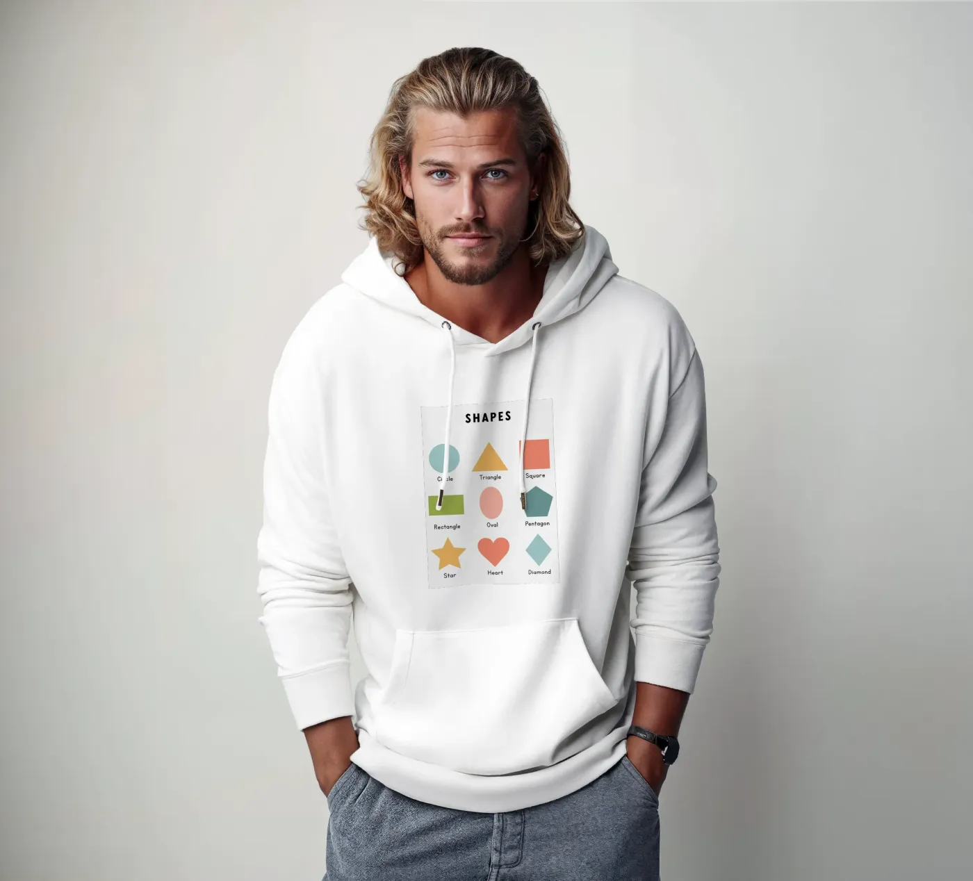 Basic Shapes Chart hoodie by bazi