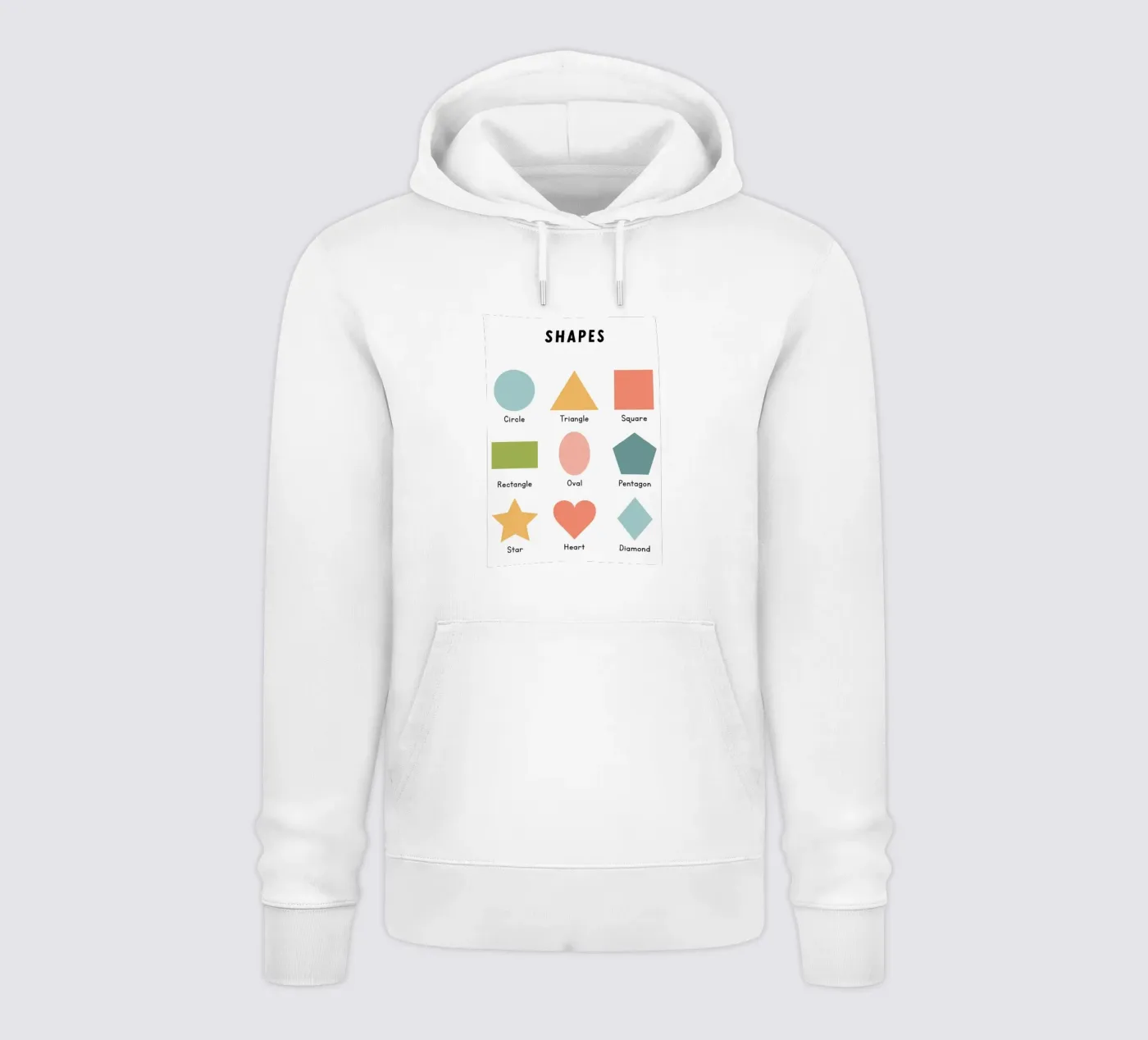 Basic Shapes Chart hoodie by bazi