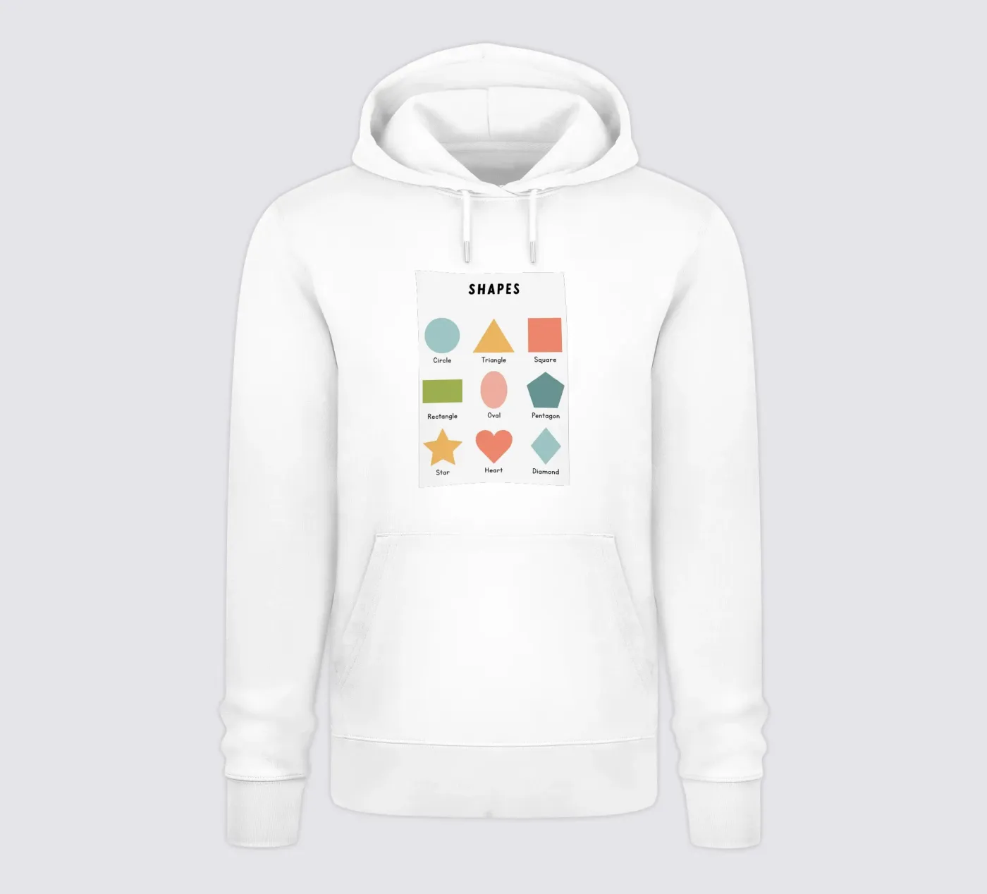 Basic Shapes Chart hoodie by bazi
