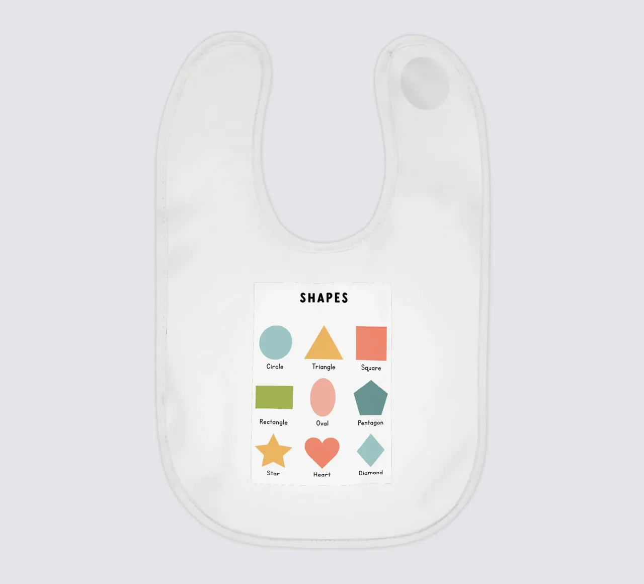 Grafico delle forme di base bavaglino da bazi