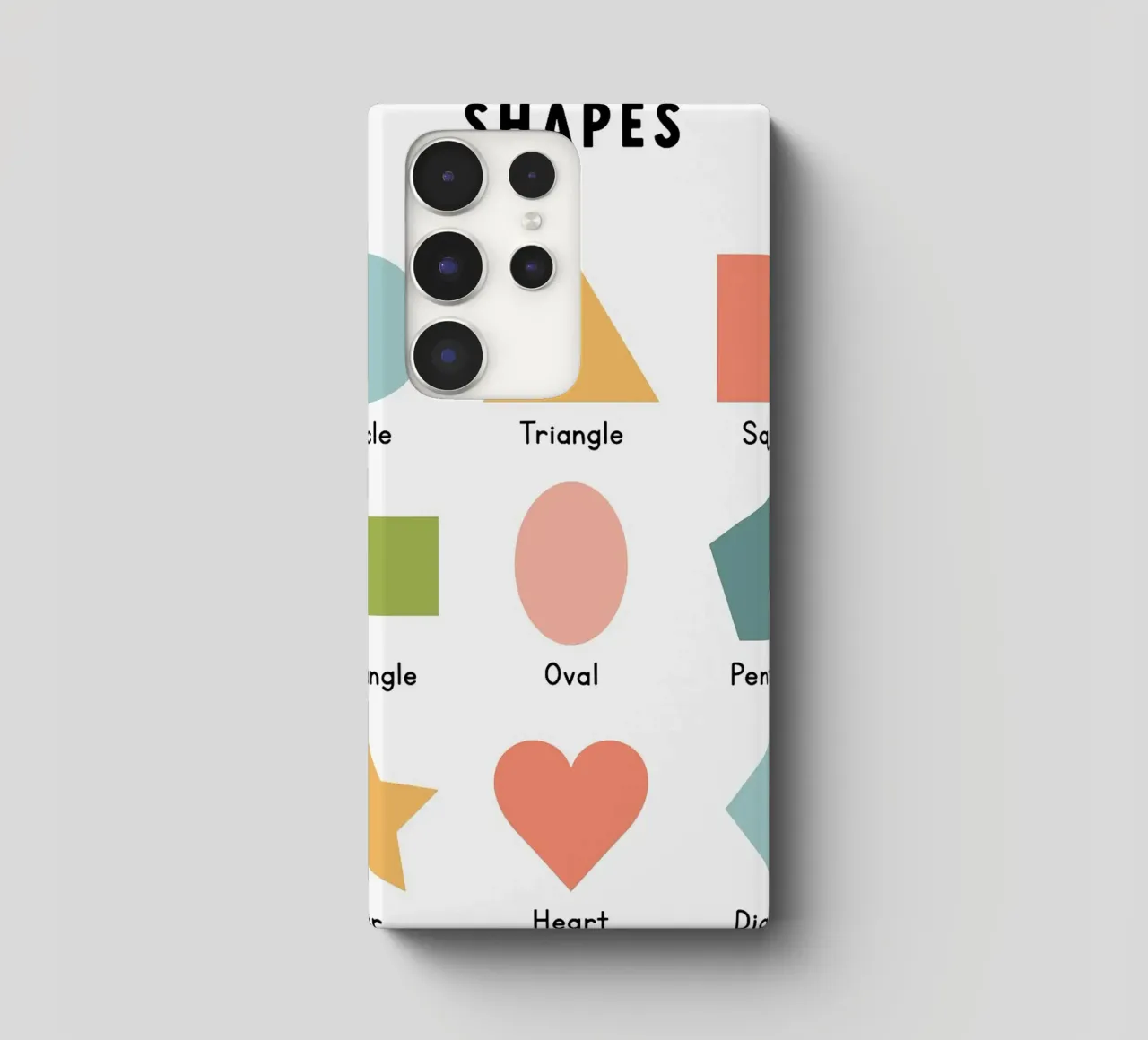 Basic Shapes Chart Samsung Hülle von bazi