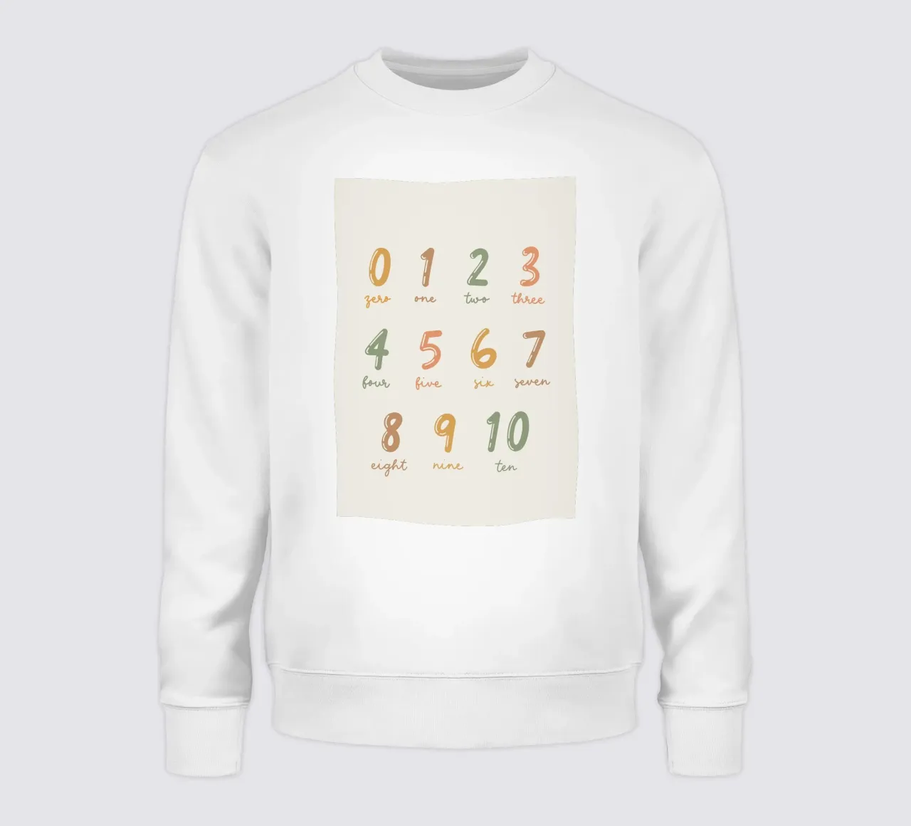 Numeri felpa da bazi