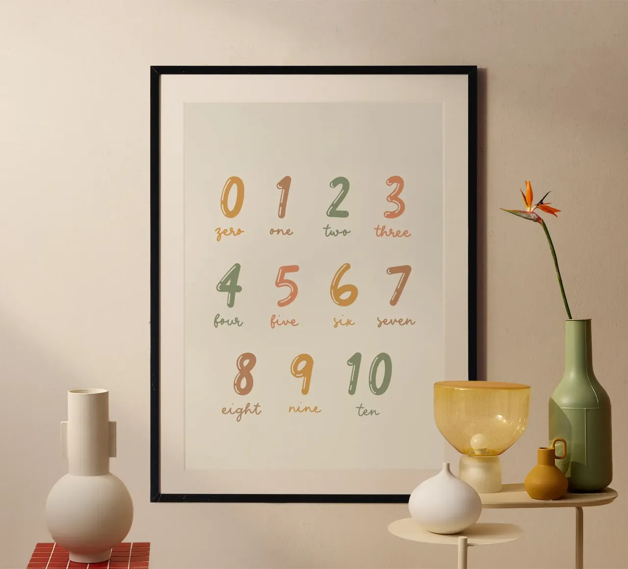 Numeri poster da bazi