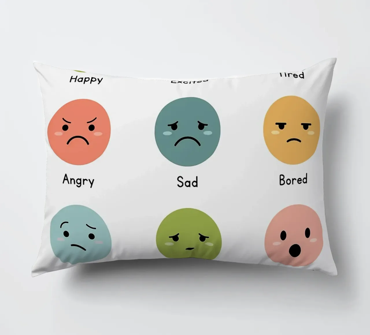 Grafico delle emozioni cuscino da bazi