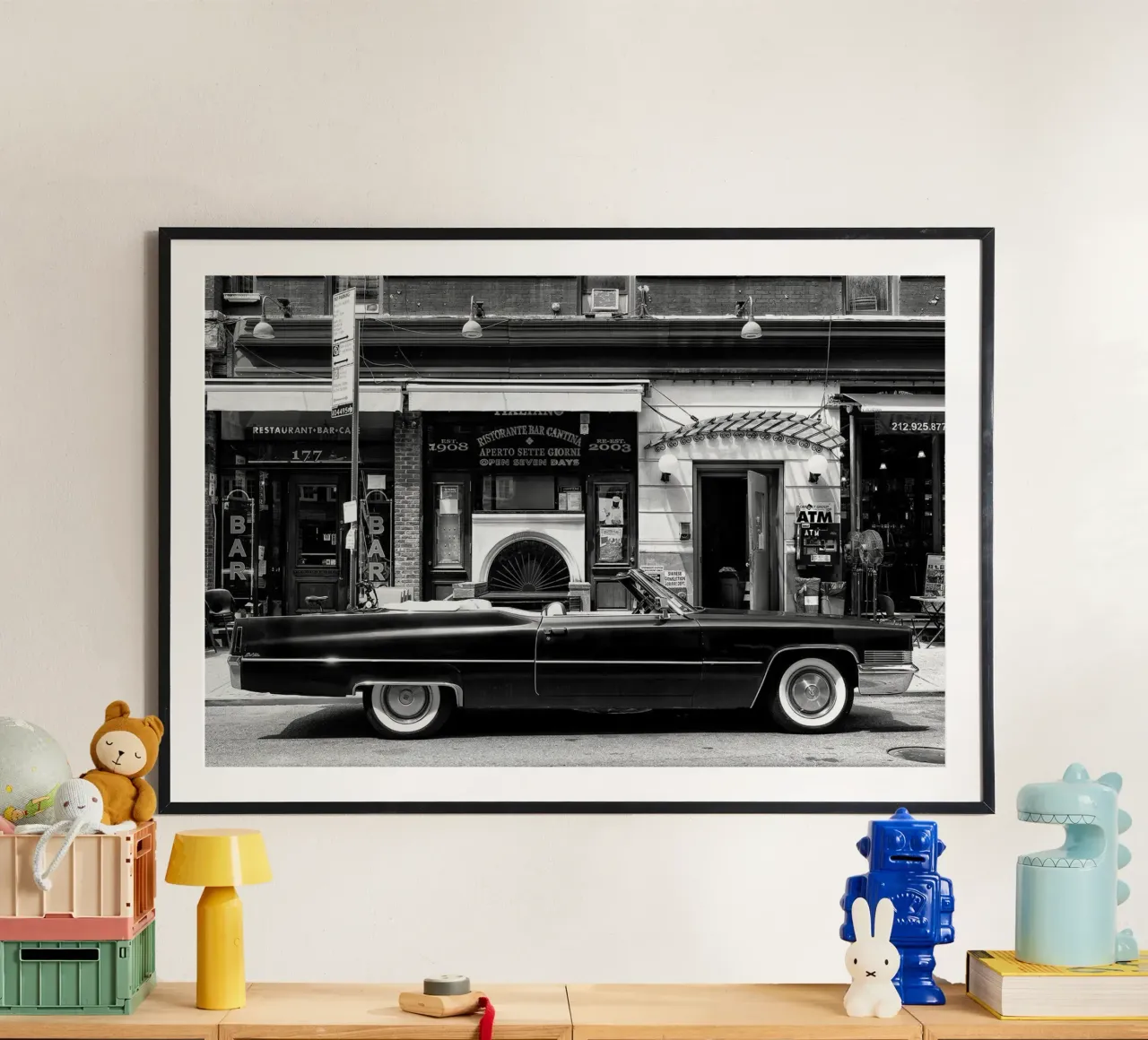 Manhattan nera - Cadillac nera carta hahnemühle da Brant Varner