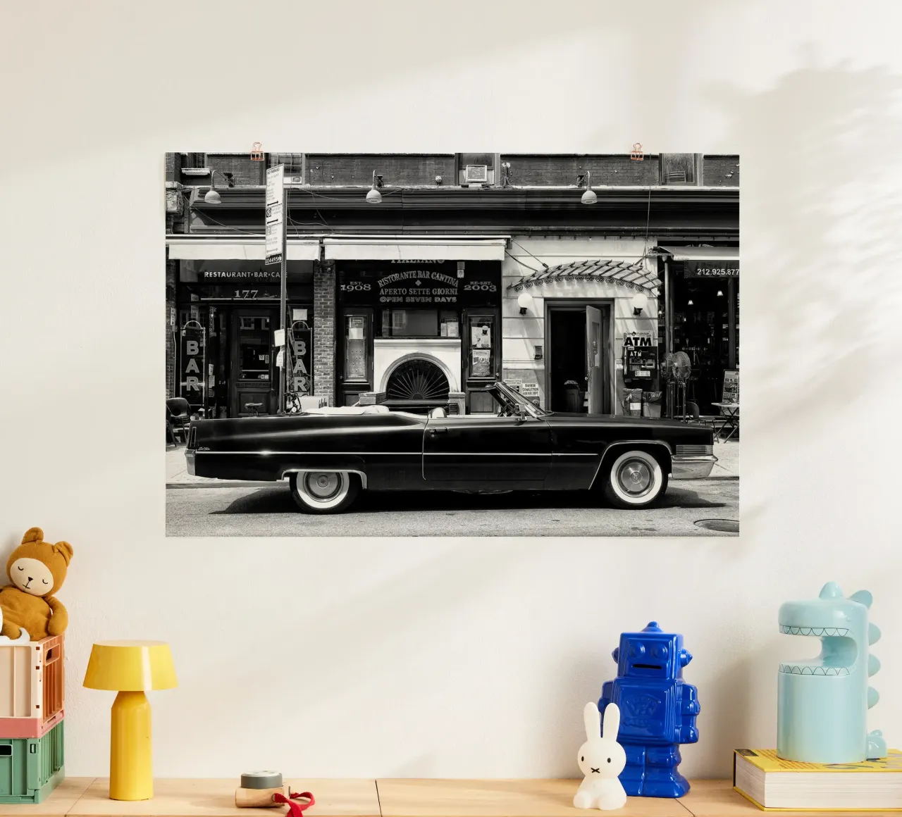 Manhattan nera - Cadillac nera carta hahnemühle da Brant Varner