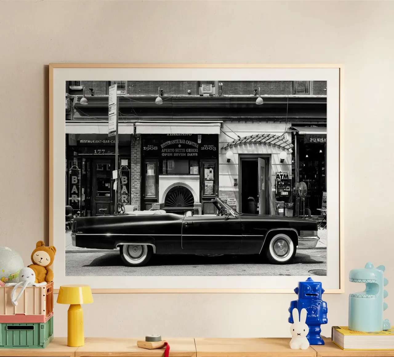 Manhattan nera - Cadillac nera carta hahnemühle da Brant Varner