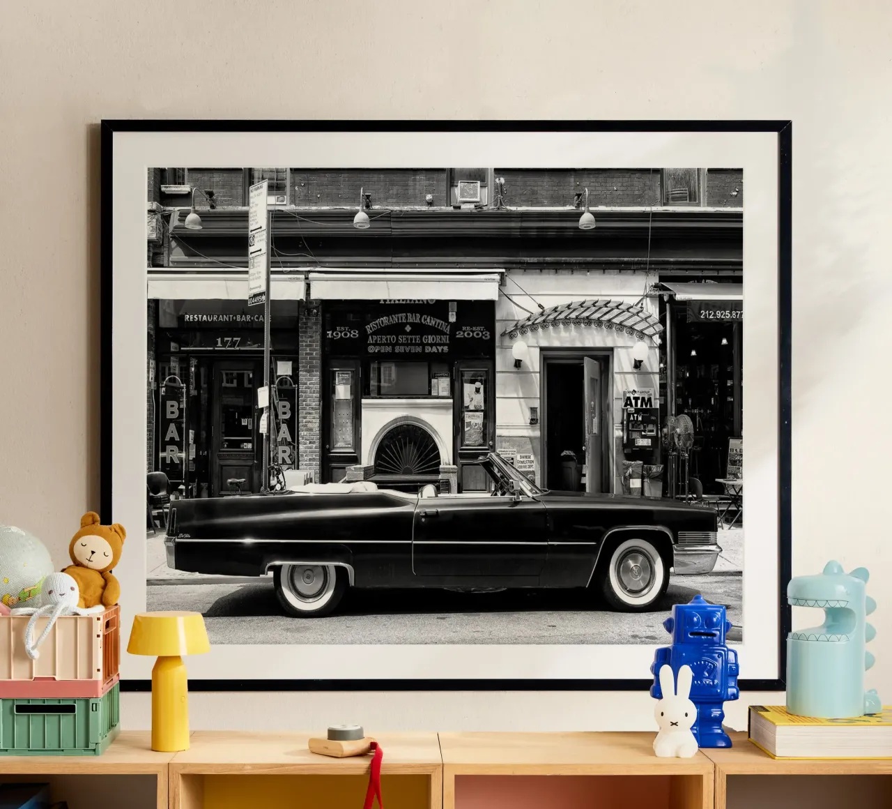Manhattan nera - Cadillac nera carta hahnemühle da Brant Varner