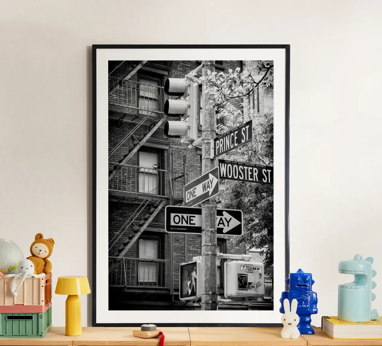 Manhattan nera - Prince Street carta hahnemühle da Brant Varner