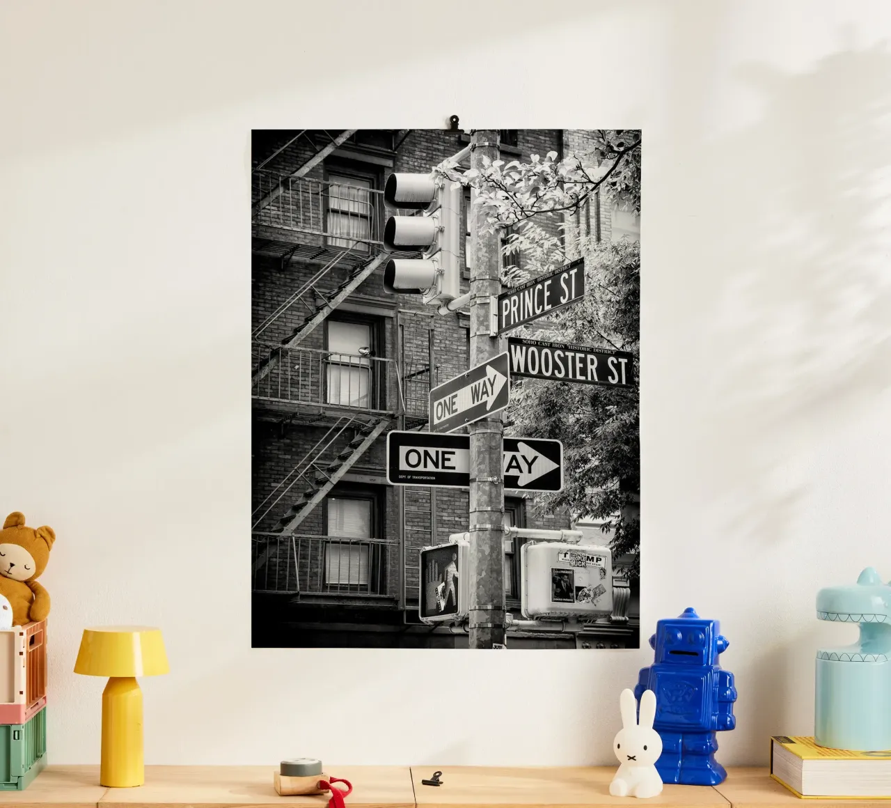 Manhattan nera - Prince Street carta hahnemühle da Brant Varner