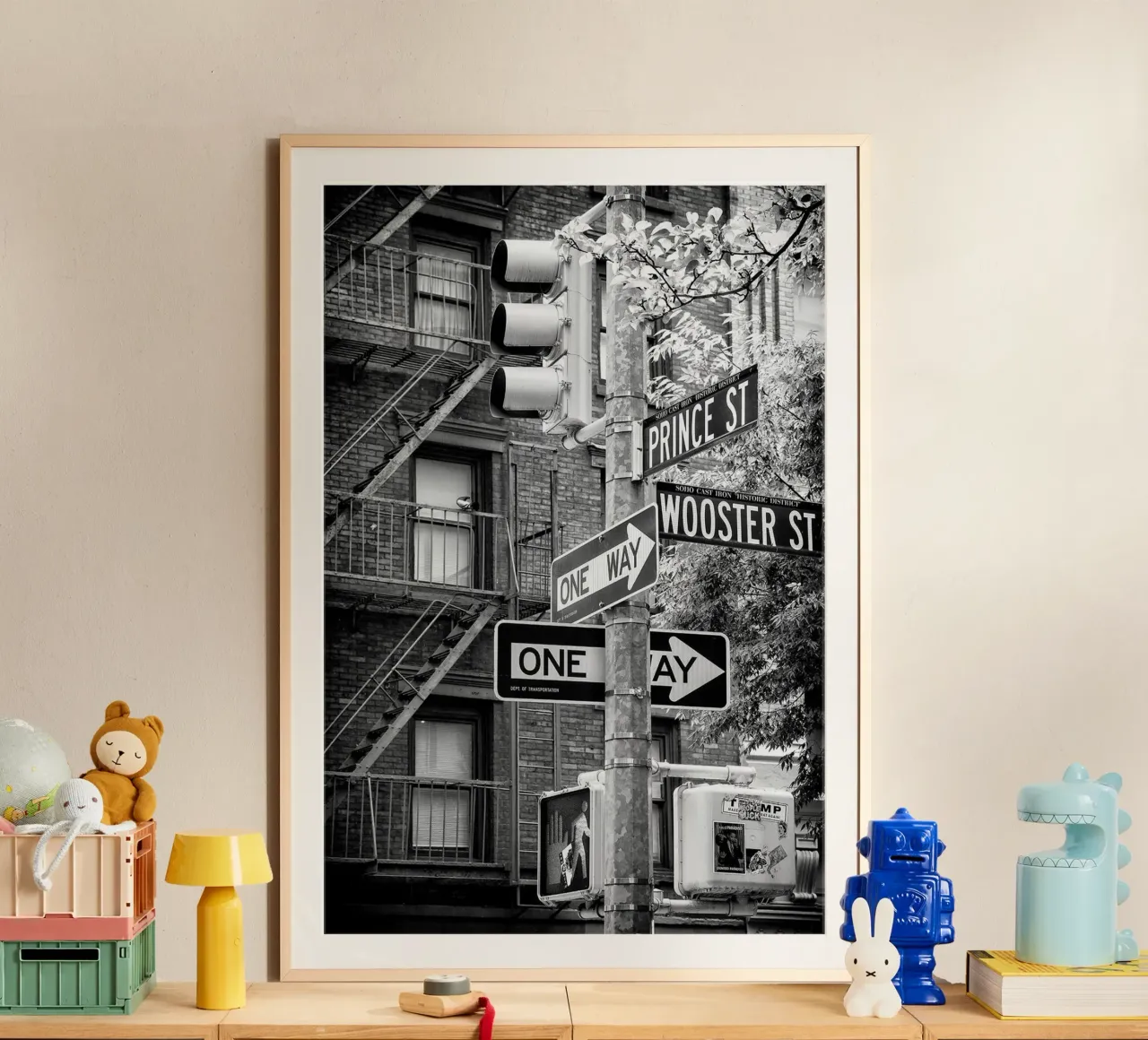 Manhattan nera - Prince Street carta hahnemühle da Brant Varner